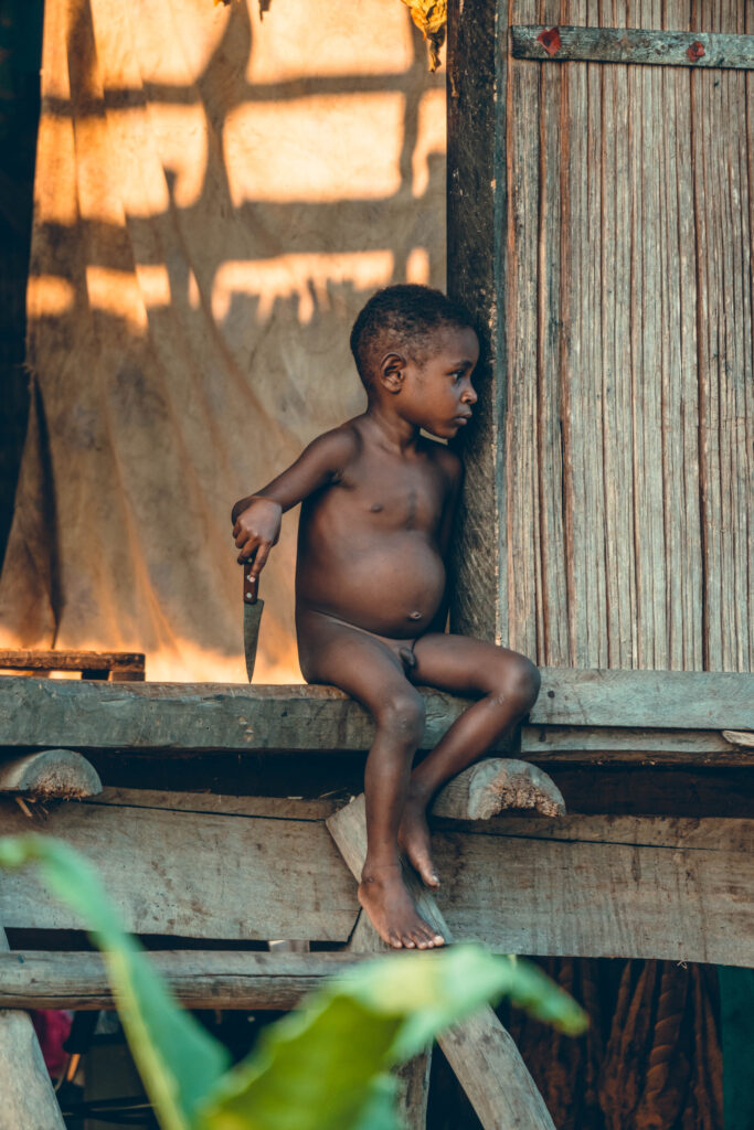 Portrait enfant Sepik
