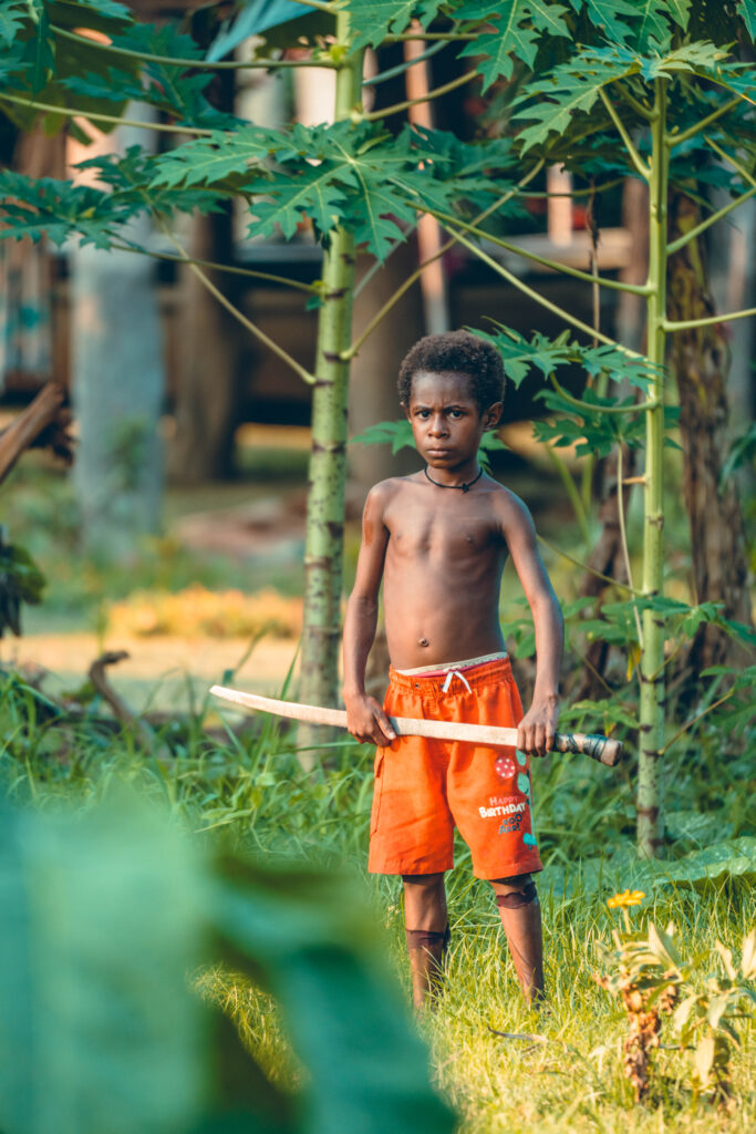 Portait Sepik en Papouasie Nouvelle-Guinée
