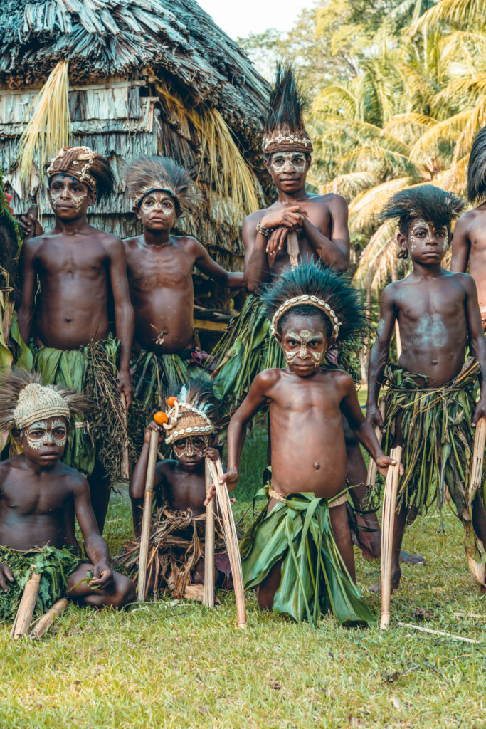 Portraits Sing Sing Sepik